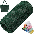 Sparkle Macrame Cord 1.5mm x 306 Yards Cotton Glitter Yarn by LEREATI