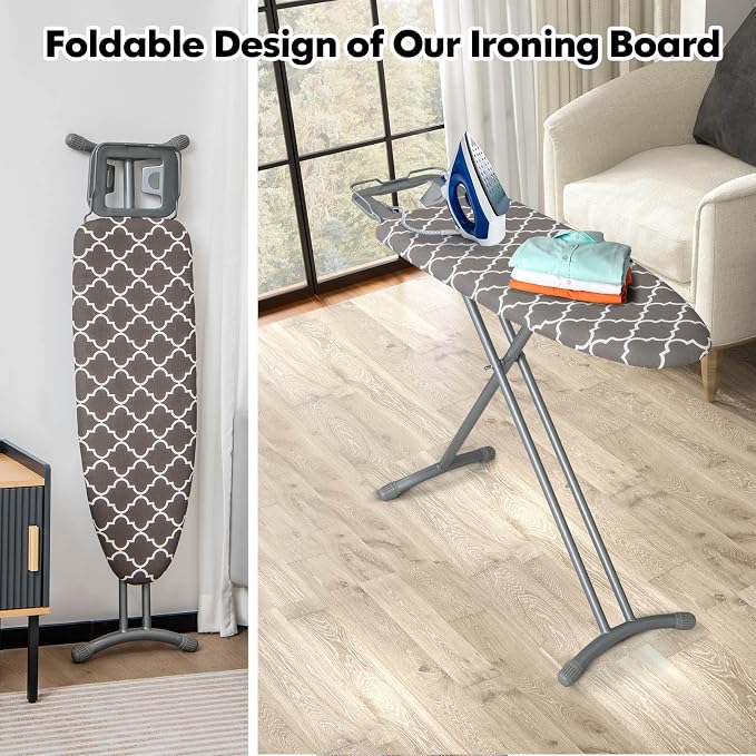 COSTWAY Ironing Board Full Size, Foldable Iron Stand - Image 8
