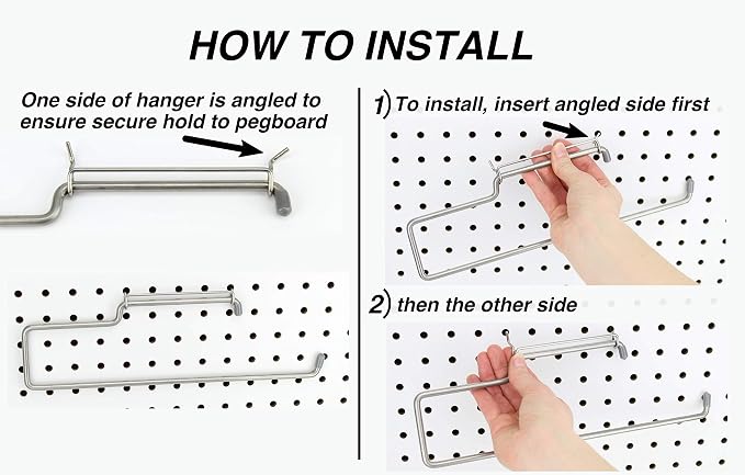 RightArrange Pegboard Paper Towel Holder, Laundry or Craft Room - Image 2