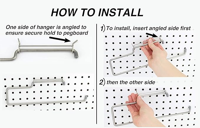 RightArrange Pegboard Paper Towel Holder, Laundry or Craft Room - Image 2