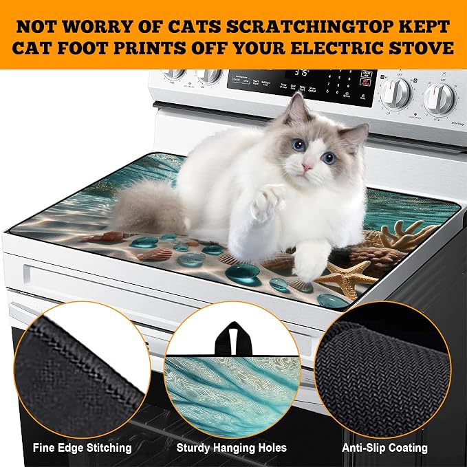 Multi-Design Stove Top Cover for Glass/Electric Stoves - Image 4