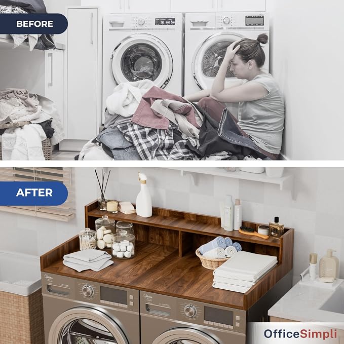 OfficeSimpli Large Washer Dryer Countertop - Image 7