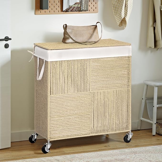 WOWLIVE Double Laundry Hamper - Image 3