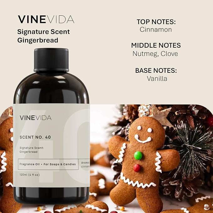 VINEVIDA Gingerbread Fragrance Oil - Image 2