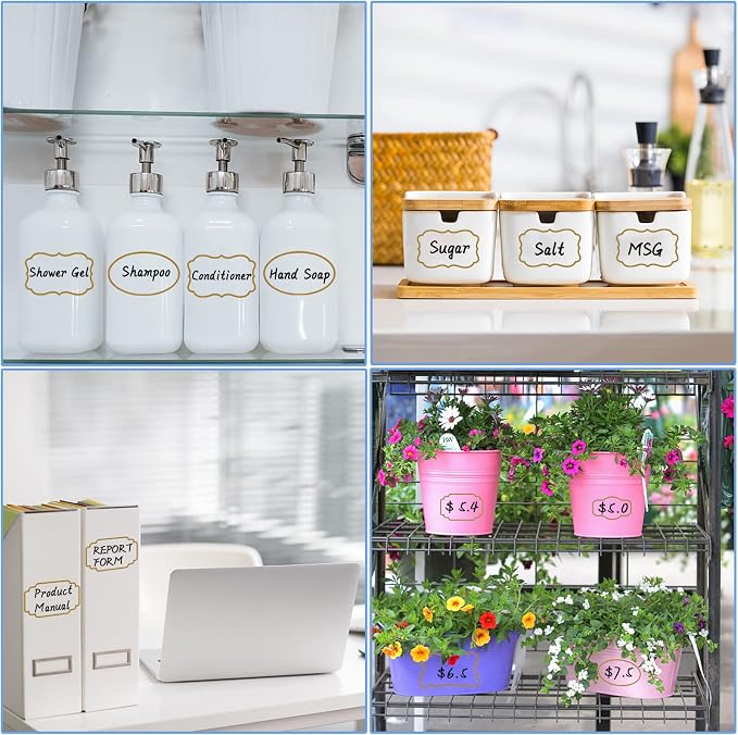 93pcs Transparent Removable Jar Labels - Image 7