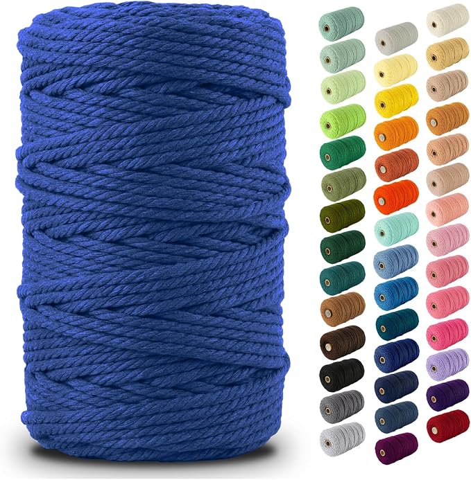 Nook Theory Macrame Cord - 5mm 109 Yards Cotton Rope by NookTheory