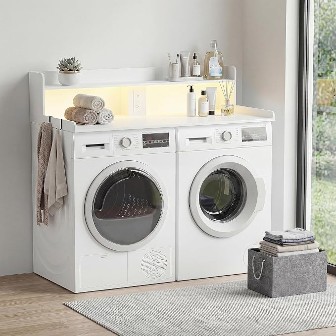 Seang 2-Tier Washer Dryer Countertop by Seang