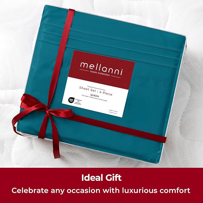 Mellanni Split King Sheets Set - Image 7