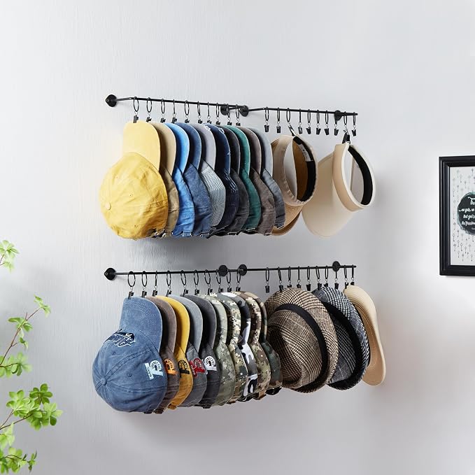 Hat Rack Wall Cap Organizer by Viklluyr