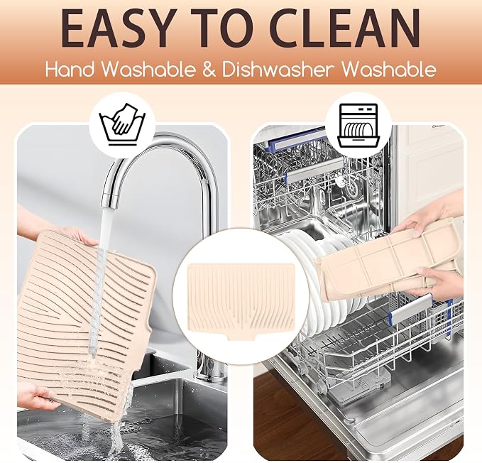 Large Premium Silicone Dish Drying Mat - Image 4