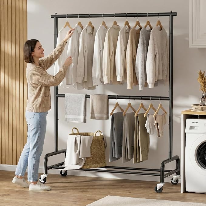 SLEEPING LAMB Heavy Duty Clothes Rack - Image 7