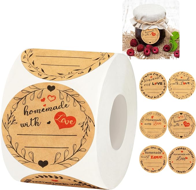 Jam and Jelly Jar Canning Labels by Bueake
