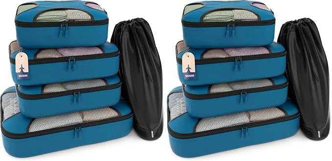 Shacke Premium 10 Packing Cubes Set by Shacke