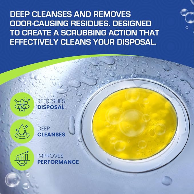 True Fresh 15 Washing Machine Cleaner Tablets & 24 Garbage Disposal Cleaner - Image 6