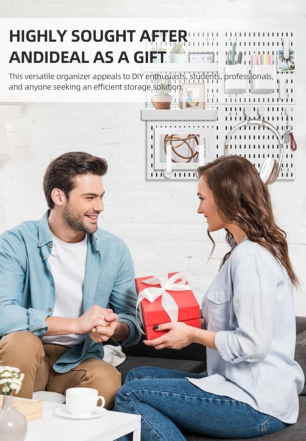 Pegboard Wall Organization Accessories Pack - Image 4