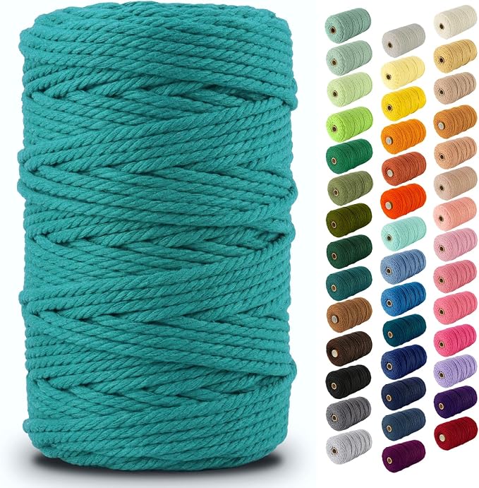 Nook Theory Macrame Cord - 5mm 109 Yards Cotton Rope by NookTheory