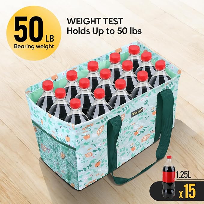 BALEINE Soft 9 Gallon Extra Large Utility Tote, Foldable Reusable Storage Bag - Image 5