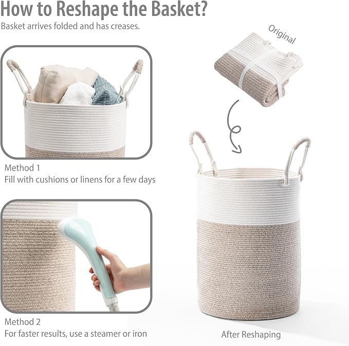 Laundry Basket – Laundry Hamper - Image 7