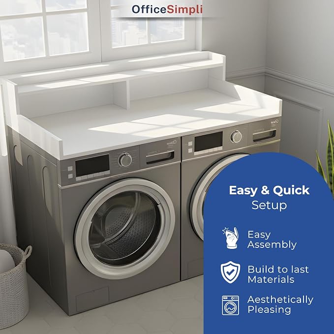 OfficeSimpli Washer Dryer Countertop - Image 5