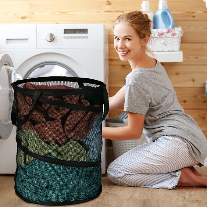 BATTOO Collapsible Laundry Baskets, Foldable Hamper - Image 2