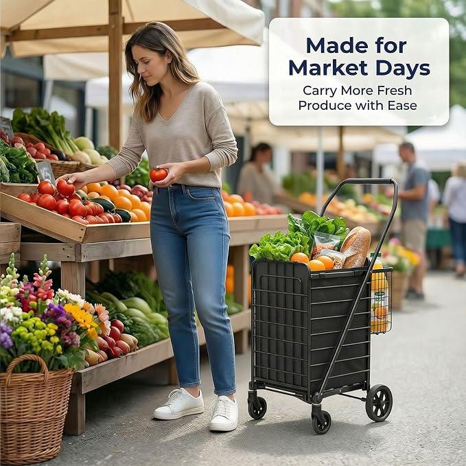 Zagtag® Folding Shopping Cart - Image 3