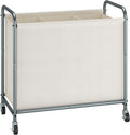 STORAGE MANIAC Rolling Laundry Hamper, 165L Laundry Basket by STORAGEMANIAC