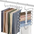 Upgrade 6 Layers Pants Hangers Space Saving by Besslly