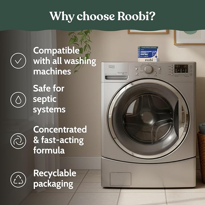 Roobi Washing Machine Cleaner Tablets. Compatible - Image 7