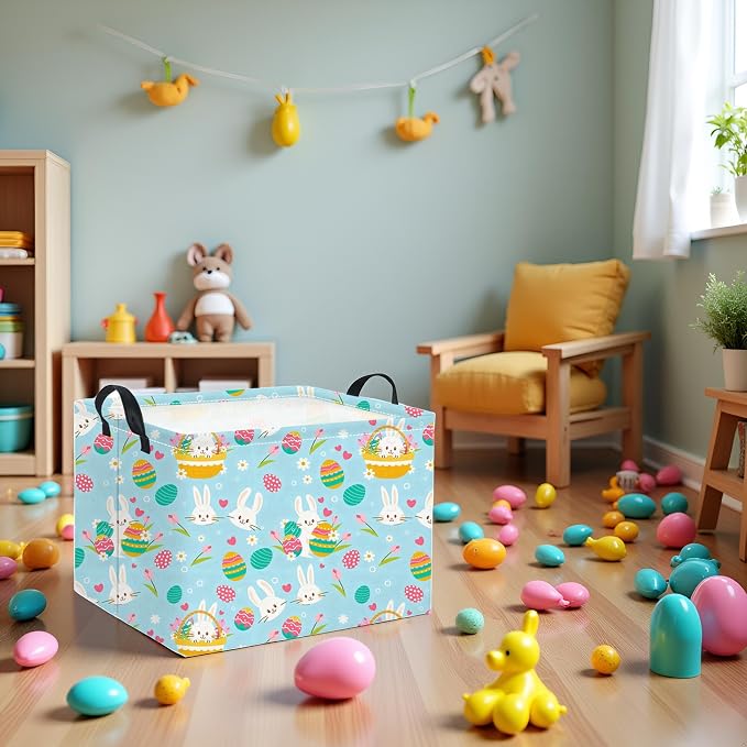 Rectangular Flower Easter Basket - Image 6