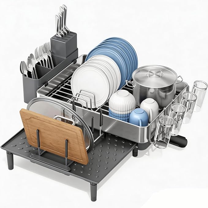 Dish Drying Rack for Kitchen Counter by Urackify