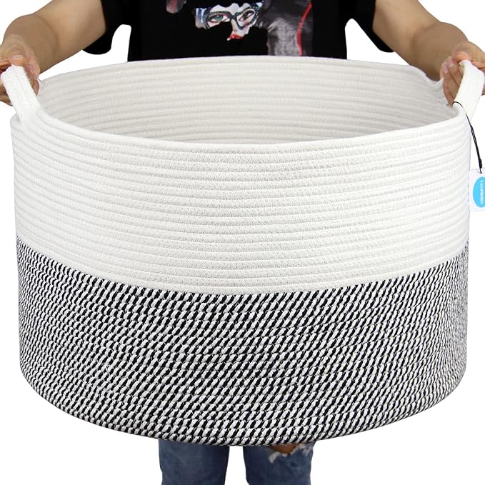 Casaphoria XXXLarge Cotton Rope Basket by Casaphoria