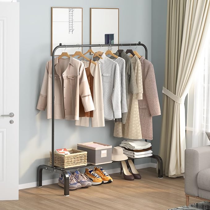 Clothes Rack Metal Clothing Rack - Image 3