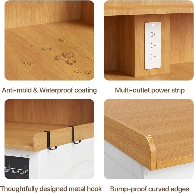 Seang 2-Tier Washer Dryer Countertop - Image 4
