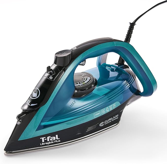 T-Fal Ultraglide Steam Iron for Clothes Durilium Soleplate, Precision Tip by T-falbrand