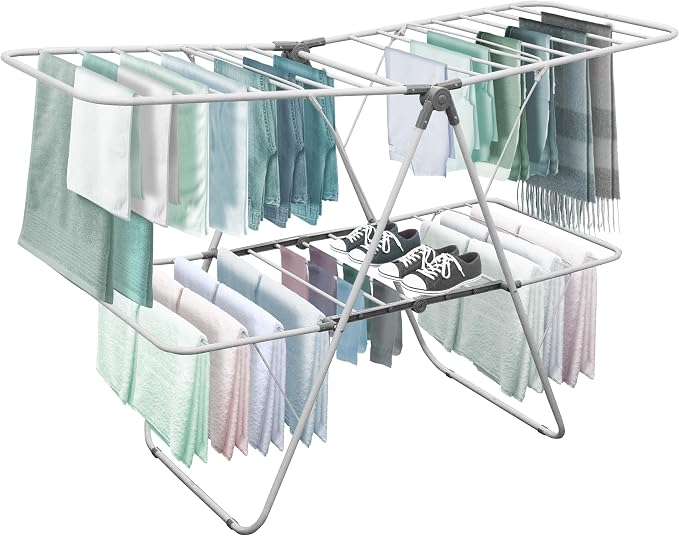 Brookstone 2 Tier Folding Rack by Brookstone