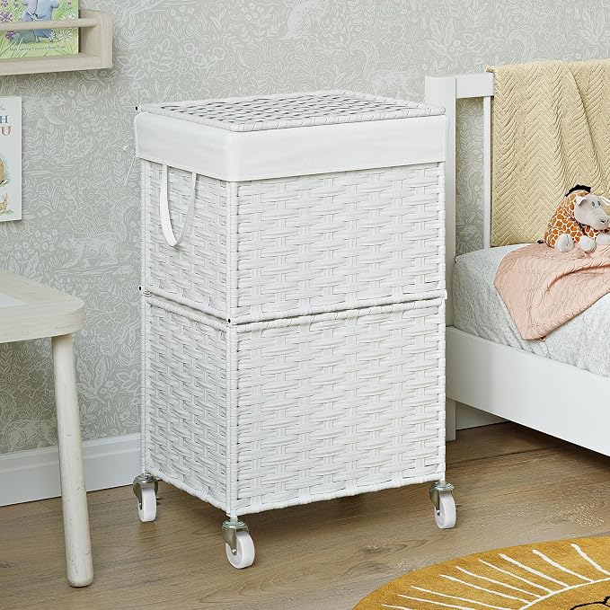 Chrislley 90L Slim Laundry Hamper - Image 6