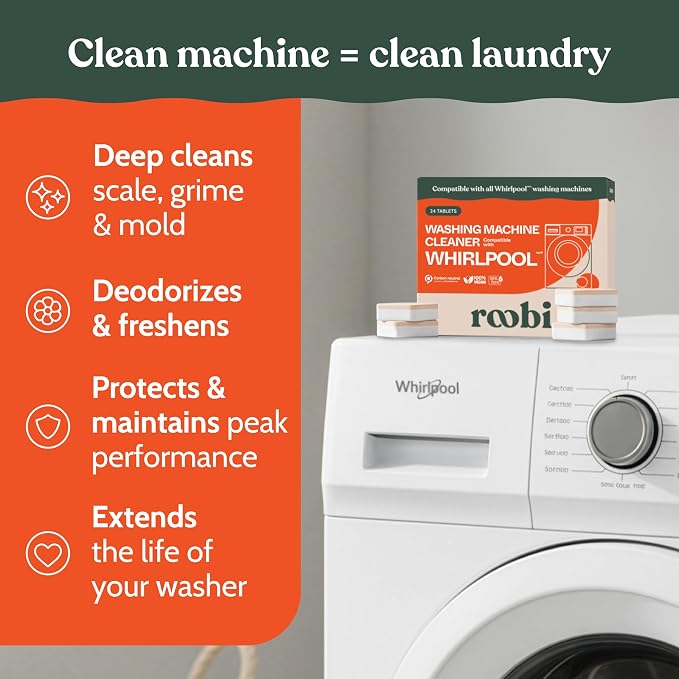 Roobi Washing Machine Cleaner Tablets. Compatible - Image 4