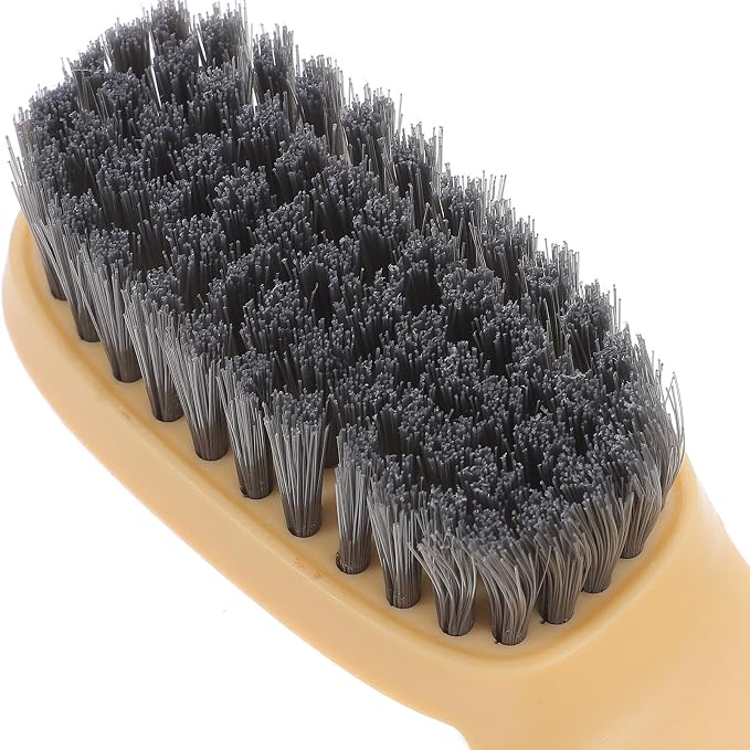 Mikikit 2pcs Soft Bristle Shoe Cleaning Brush and Fabric Laundry Brush Set - Image 3
