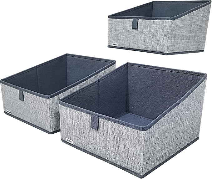 3 Packs Closet Storage Bins by UNAMAX