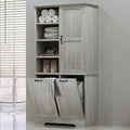 68" Tall Bathroom Storage Cabinet by Merax