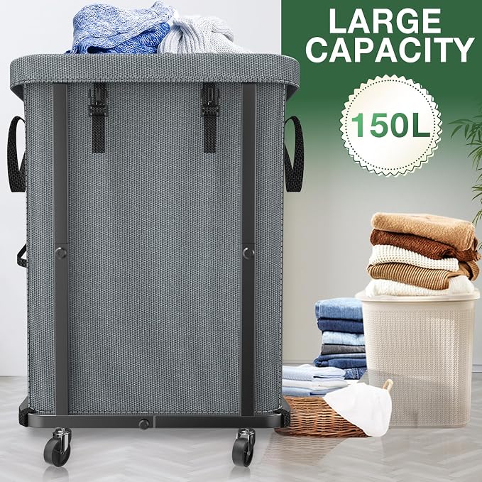 40 Gal High Grade Large Laundry Basket - Image 2