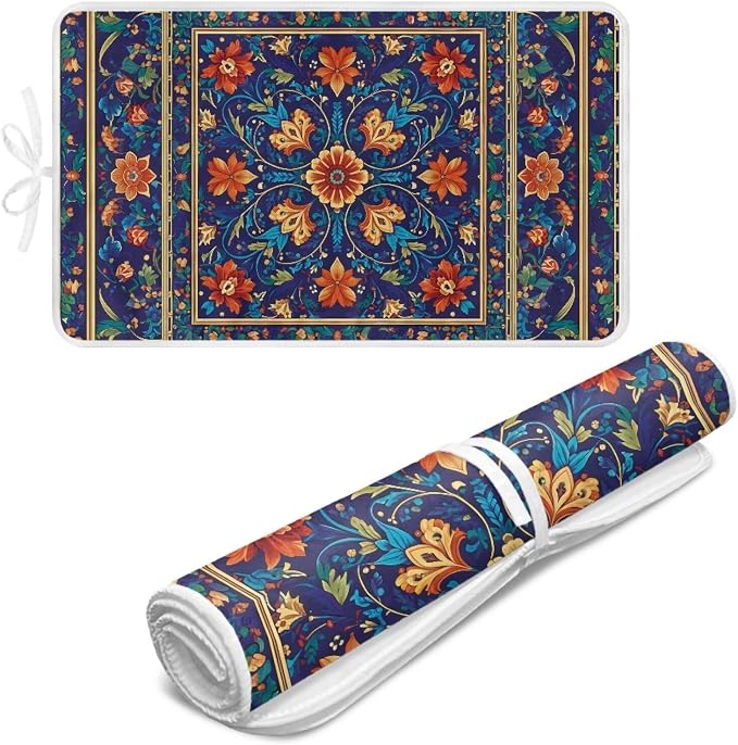 Ironing Mat Traditional Decorative Patterns Portable Ironing Pad Ironing Blanket - Image 6