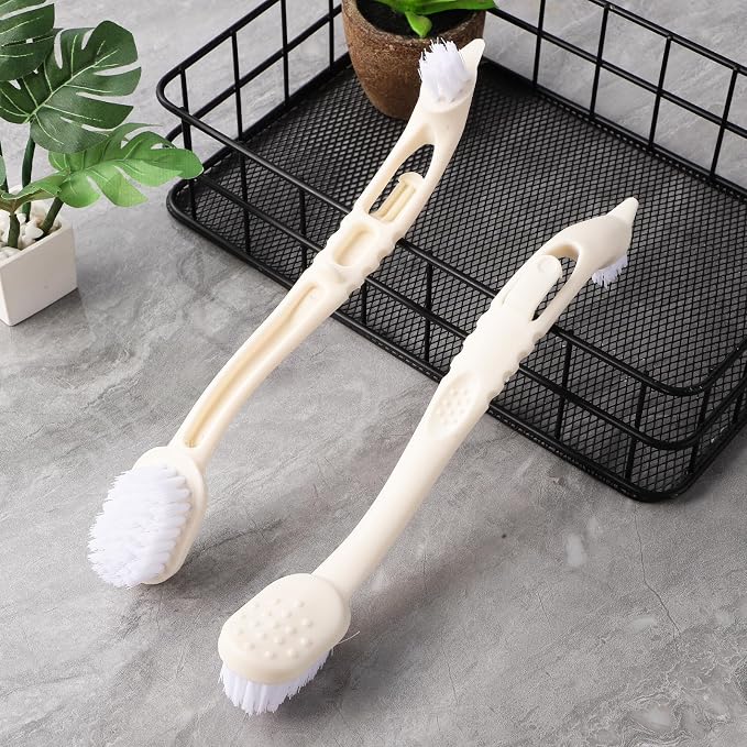 2 Pcs Shoe Washing Brush and Laundry Scrubber Brush Set - Image 6
