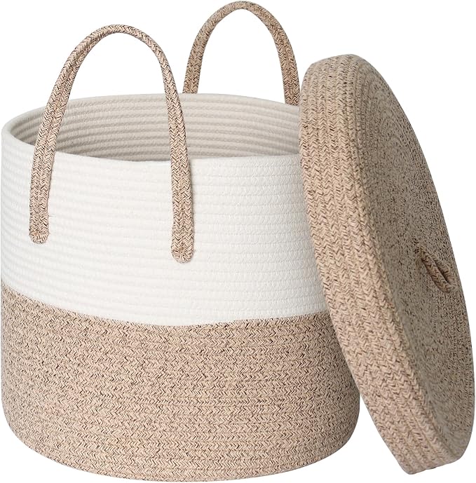 15”x13” Large Storage Basket by HONCESTA