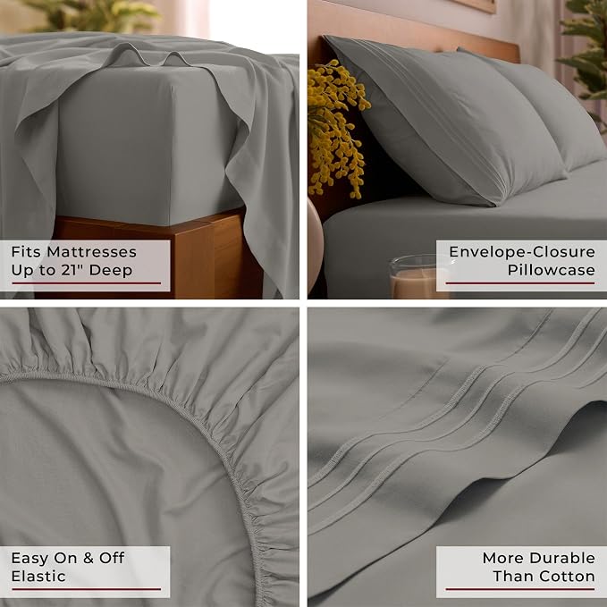 Mellanni King Sheet Set - Image 5