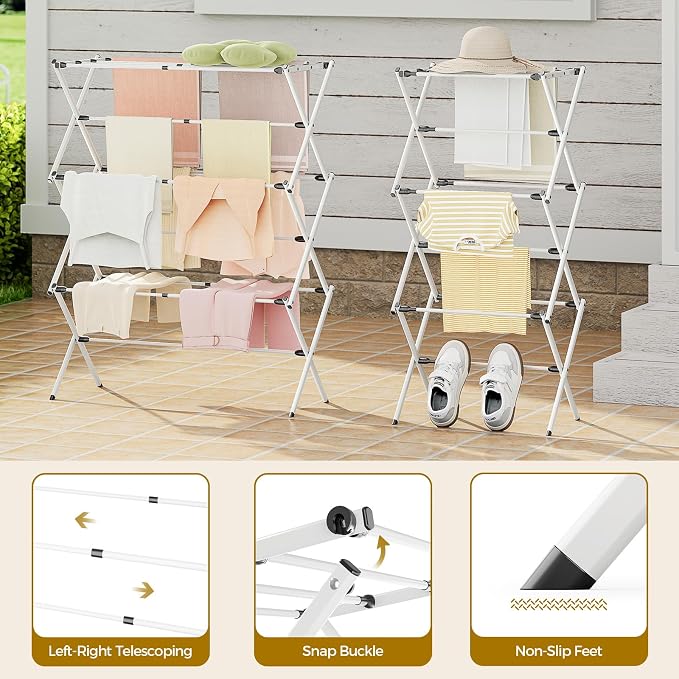APEXCHASER Clothes Drying Rack - Image 4