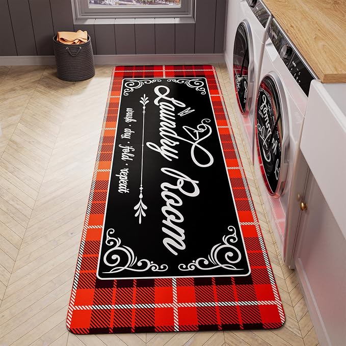 Non-Slip Laundry Room Rug Runner - Image 6