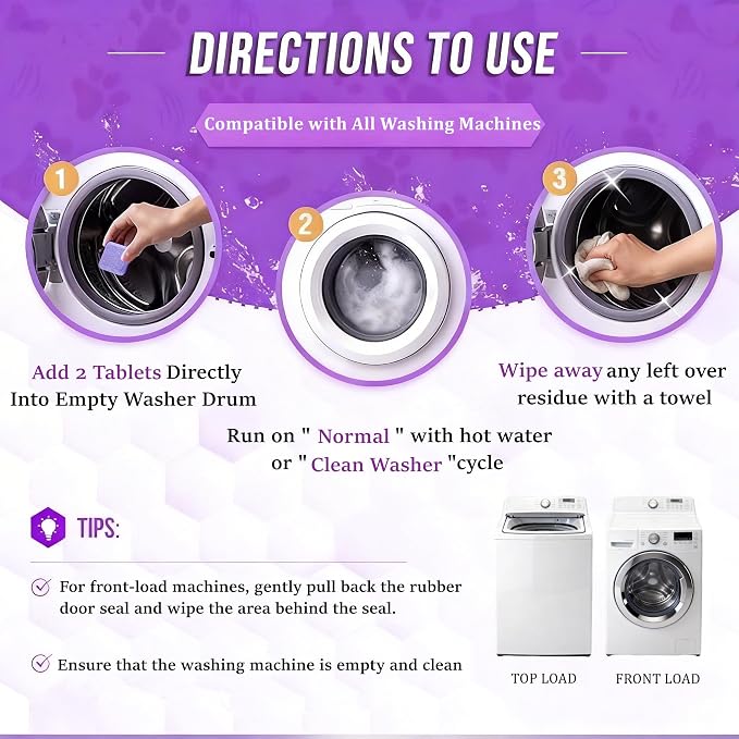 Washing Machine Cleaner Tablets - Image 4