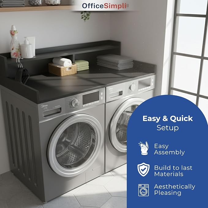 OfficeSimpli Large Washer Dryer Countertop - Image 4