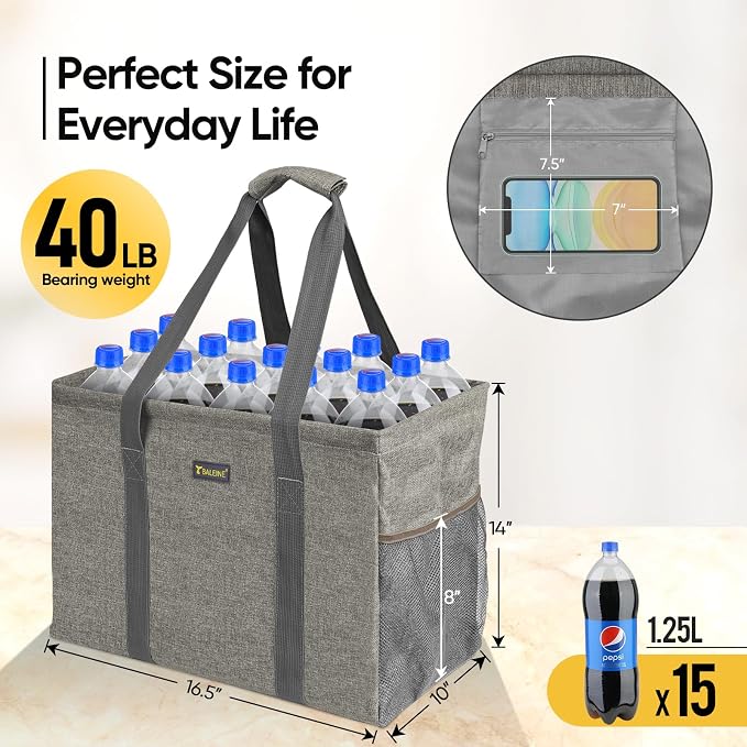 BALEINE Extra Large Utility Tote Bag - Image 4